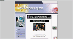 Desktop Screenshot of e-onlinepublishing.com